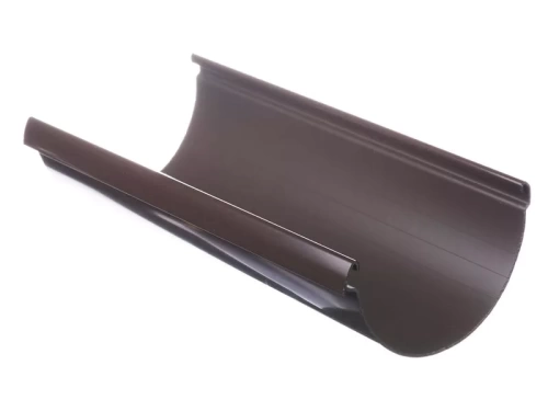 Пластиковые водосточные системы (ПВХ) Желоб водосточный Döcke LUX (Шоколад)