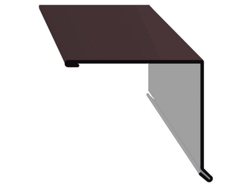 Ондулин Планка торцевая под Ондулин  (ПЭ-01-7024-0,4), РБ