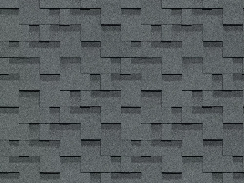 Гибкая черепица Гибкая черепица Döcke PIE STANDARD/ ТЕТРИС/ Серый