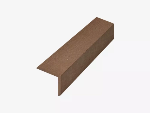 Доборные элементы и крепёж для ДПК Уголок для террасной доски (70х35х4000 мм, венге)