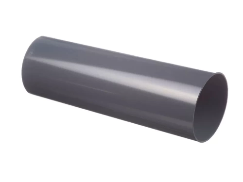 Пластиковые водосточные системы (ПВХ) Труба водосточная Döcke LUX  1м (Графит)