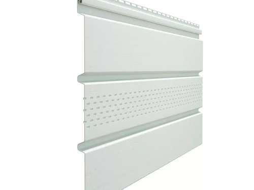 Перфорированные Софит с центральной перфорацией Döcke STANDARD (Пломбир)