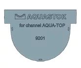 Водоотводы, дренаж Дренаж Аквасток. Заглушка пластиковая AQUA-TOP
