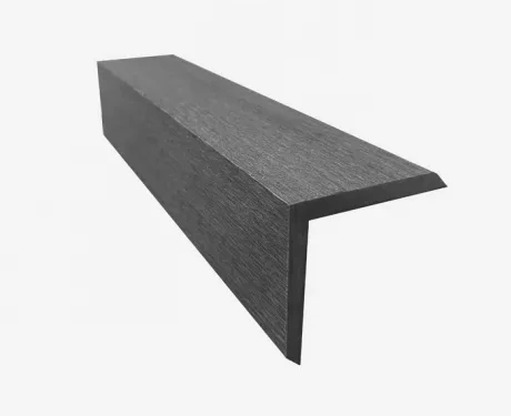 Доборные элементы и крепёж для ДПК Уголок ДПК UnoDeck (50х50) (3000 мм, графит)