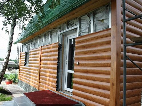 Металлический сайдинг (металлосайдинг) Металлосайдинг Блок Хаус в цвете 