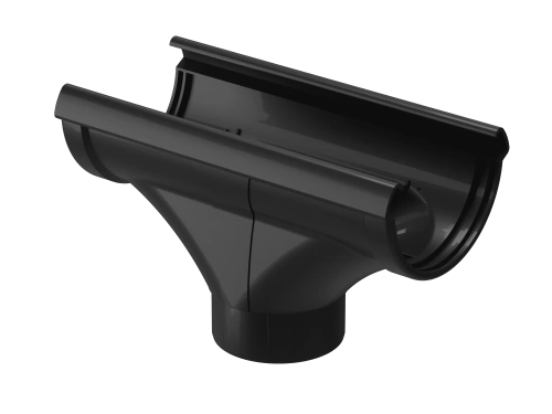 Пластиковые водосточные системы (ПВХ) Воронка водостока Döcke LUX  (Карбон)