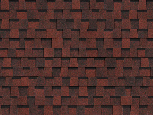 Ламинированная черепица Ламинированная черепица Döcke PIE DRAGON/ STANDARD/Красный СНЯТА С ПРОИЗВОДСТВА