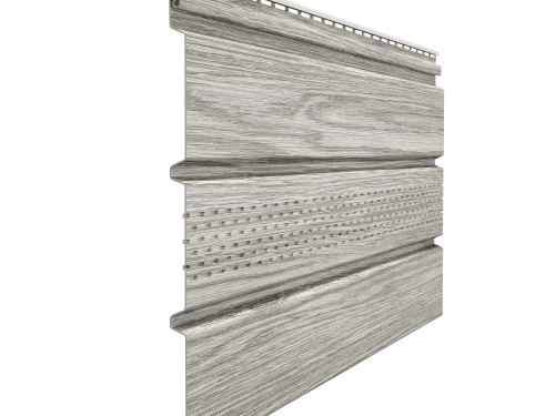 Перфорированные Софит Docke LUX, центральная перфорация (Канадская береза)