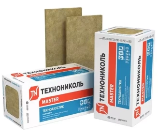 ТЕХНОНИКОЛЬ Плиты минераловатные Техноакустик 1200*600*50мм