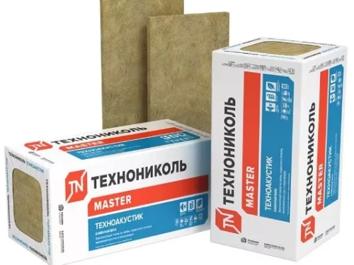 ТЕХНОНИКОЛЬ Плиты минераловатные Техноакустик 1200*600*50мм