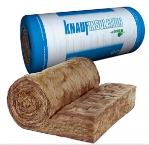 KNAUF Изделия тепло-звукоизоляционные минераловатные KNAUFINSULATION TR044 Aquastatik 50х1220x6800мм