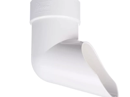 Пластиковые водосточные системы (ПВХ) Наконечник водосточной трубы Döcke LUX (Пломбир)