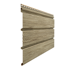 Перфорированные Döcke LUX/ Софит с центральной перфорацией (Кедр)