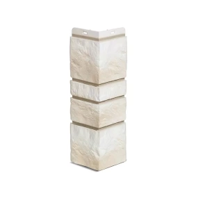 Фасадные панели Döcke PREMIUM/ BURG Угол (Белый)
