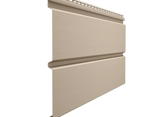 Фасадные материалы, сайдинг Сайдинг Docke Брус D6S (Крем-Брюле)