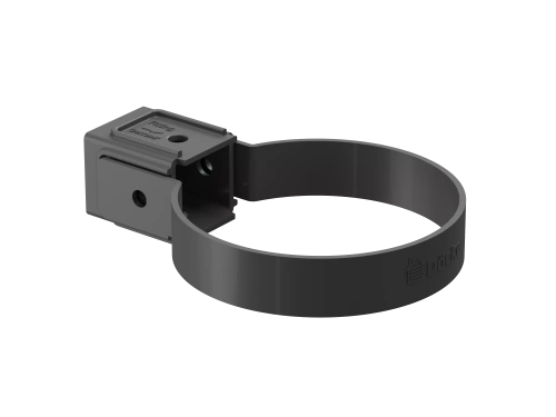 Пластиковые водосточные системы (ПВХ) Döcke DACHA Хомут универсальный 80 мм (Серый)