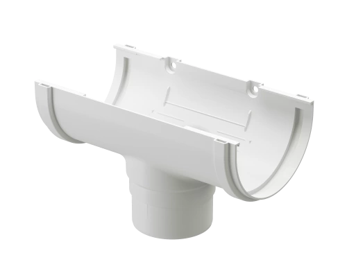 Пластиковые водосточные системы (ПВХ) Воронка водосточная Döcke DACHA 120 мм (Белый)