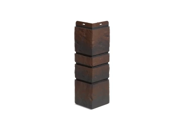 Фасадные панели Döcke PREMIUM BURG Угол (Тёмный)