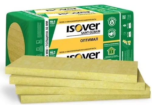 ISOVER Каменная вата ISOVER OPTIMAL-600x1000 (0,24 м3) 50 мм