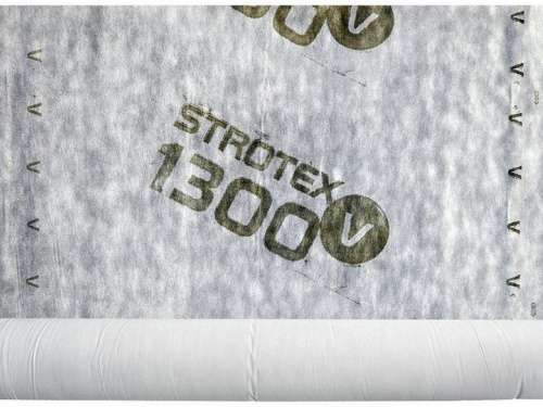 Строительные плёнки Мембрана кровельная паропроницаемая STROTEX V 75 м2