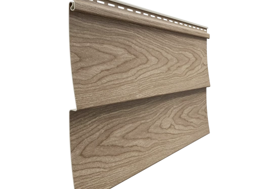 Сайдинг под дерево Сайдинг под дерево Docke LUX (Ёлочка D5C), цвет Кедр