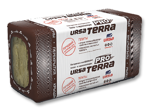 URSA Утеплитель URSA TERRA 34 PN PRO (12) -1250-610-100 (0,915)