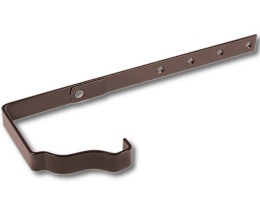 Прямоугольная водосточная система МП МОДЕРН 120/76 Держатель желоба 120х86