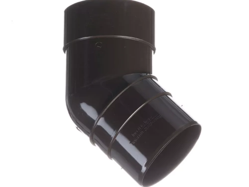 Пластиковые водосточные системы (ПВХ) Колено 45˚ Döcke PREMIUM (Шоколад)