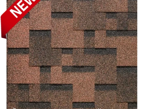 Гибкая черепица Гибкая черепица Docke PIE EURASIA ЛАБИРИНТ Светло-кричневый