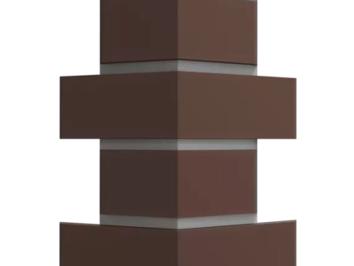 Фасадные панели Döcke FLEMISH Угол (Коричневый)