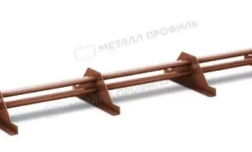 Снегозадержатели Снегозадержатель трубчатый, Длина3000мм RAL8017