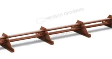 Снегозадержатели Снегозадержатель трубчатый, Длина3000мм RAL8017