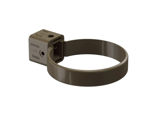 Пластиковые водосточные системы (ПВХ) Хомут универсальный Döcke PREMIUM (Каштан)
