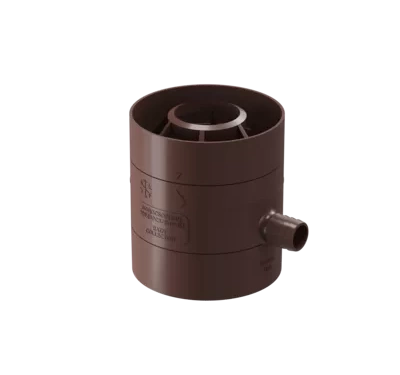 Пластиковые водосточные системы (ПВХ) Водосборник Döcke универсальный (шоколад)