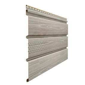 Перфорированные Софит с центральной перфорацией Döcke LUX (Орех)