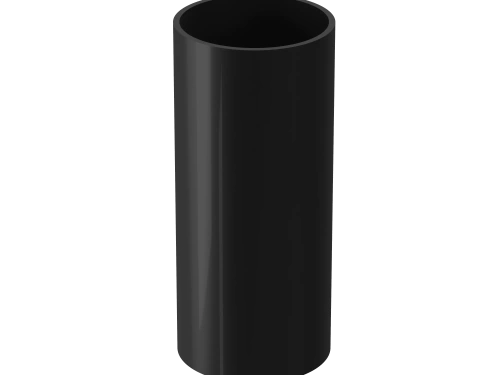 Пластиковые водосточные системы (ПВХ) Труба водосточная Döcke LUX  1м (Карбон)