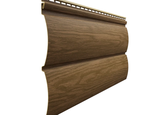 Фасадные материалы, сайдинг Сайдинг Döcke LUX/ Монреаль Блок-Хаус D4,7T (Миндаль)