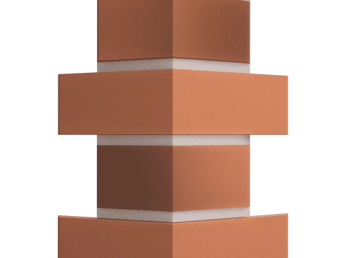 Фасадные панели Угол для фасадной панели Docke FLEMISH (Красный жженый)