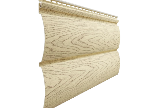 Фасадные материалы, сайдинг Сайдинг Блок-хаус Döcke LUX Лиственница D4,7T (Камчатский)