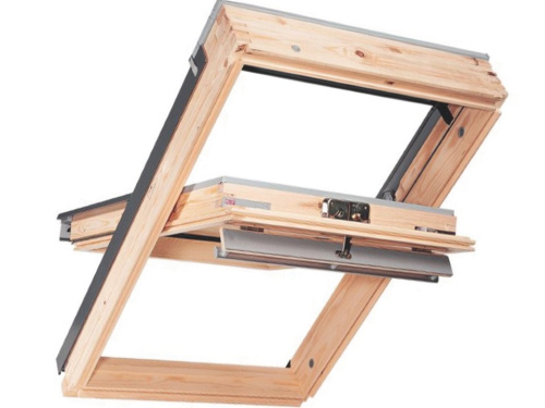 Мансардные окна GZR MR04 3050 Окно мансардное, ручка сверху