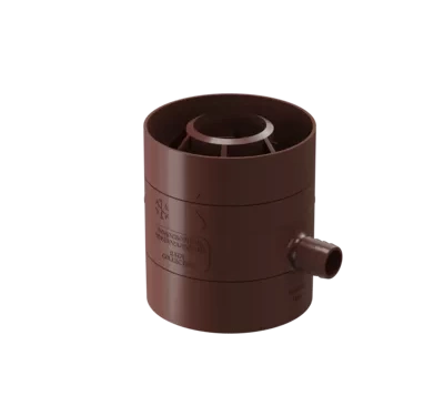 Пластиковые водосточные системы (ПВХ) Водосборник Döcke универсальный (каштан)