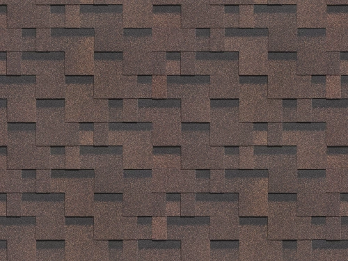 Гибкая черепица Гибкая черепица Döcke PIE STANDARD/ ТЕТРИС/ Коричневый