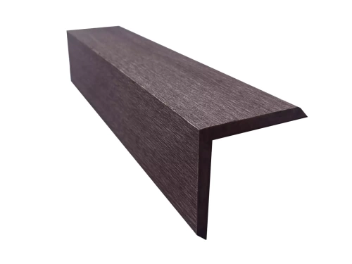 Доборные элементы и крепёж для ДПК Уголок ДПК UnoDeck (50х50) (3000 мм, венге)