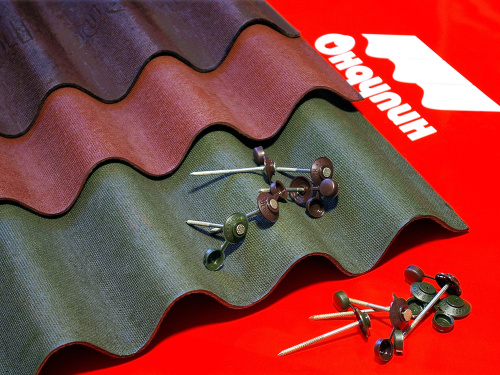 Ондулин Ондулин, цвет красный и коричневый