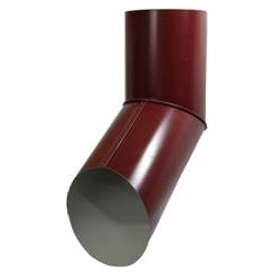 Металлическая водосточная система круглого сечения Отмет трубы водосточной 100 мм