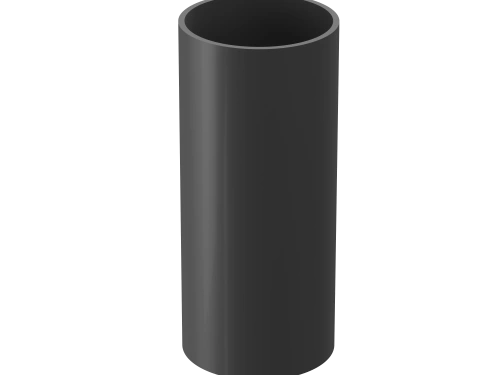 Пластиковые водосточные системы (ПВХ) Труба водосточная Döcke DACHA 80 мм * 3м (Белый)