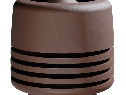 Выход вентиляционный Docke PREMIUM/ Выход вентиляционный ИЗЛ-125/700/ Колпак/ Светло-коричневый