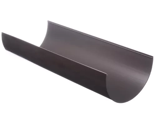 Пластиковые водосточные системы (ПВХ) Желоб водосточный Döcke DACHA 120 мм * 2м (Светло-коричневый)