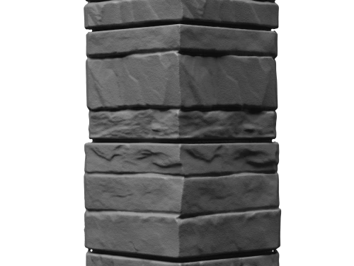 Фасадные панели Угол для фасадных панелей Дёке Алтай Графит