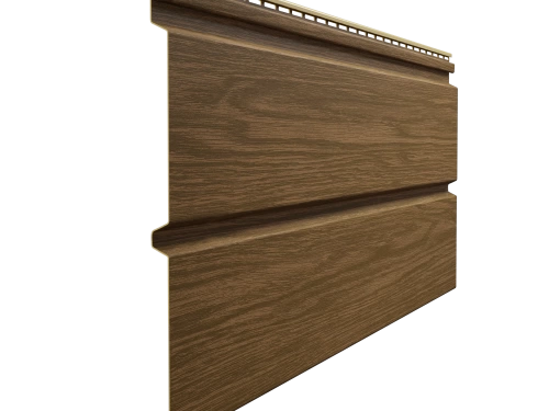 Фасадные материалы, сайдинг Döcke LUX/ Монреаль Брус D6S (Миндаль)